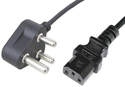 

ZEEPEE TV-out Cable Power Cable for Xbox 360 ADPTER , Fat PS3 , PC Computer Power Cord(Black, For PlayStation)