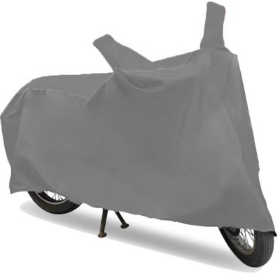 Royalrich Two Wheeler Cover for Yamaha(YBR 125, Silver)