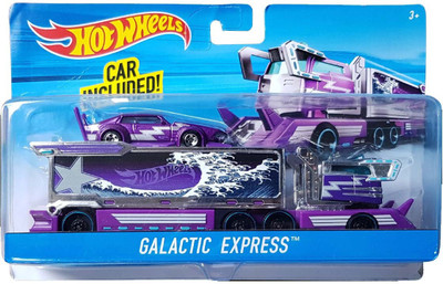 

Hot Wheels Purple Hauler With Car(Multicolor)