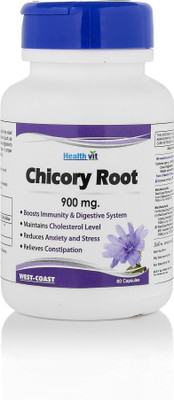 

HealthVit Chicory Root 900mg 60 Capsules For Immunity Booster(60 No)