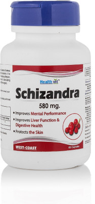 

HealthVit Schizandra 580 mg 60 Capsules For Skin protection(60 No)