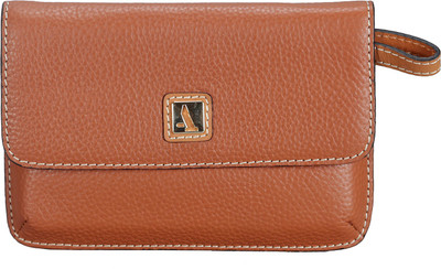 

Adamis Women Tan Genuine Leather Wallet(4 Card Slots)
