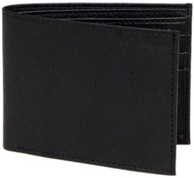 

Borse Men Formal Black Artificial Leather Wallet(6 Card Slots)