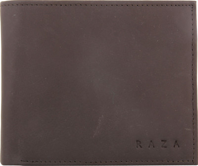 

Raza Men Brown Genuine Leather Wallet(9 Card Slots)