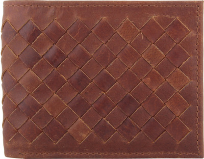 

Raza Men Brown Genuine Leather Wallet(8 Card Slots)