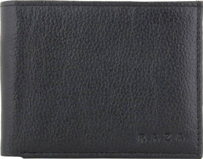 

Raza Men Black Genuine Leather Wallet(6 Card Slots)