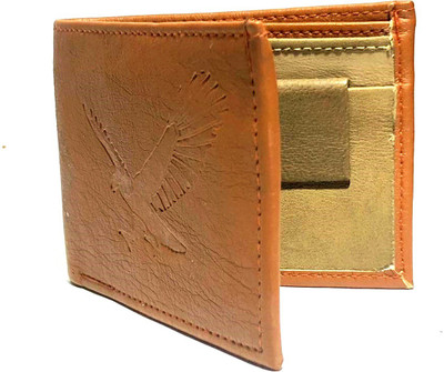 

LAER Boys Brown Genuine Leather Wallet(2 Card Slots)