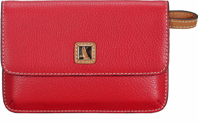 

Adamis Women Red Genuine Leather Wallet(4 Card Slots)