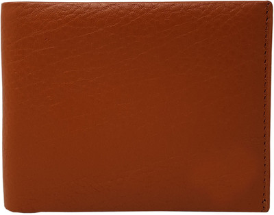 

Wildmount Men Tan Genuine Leather Wallet(3 Card Slots)