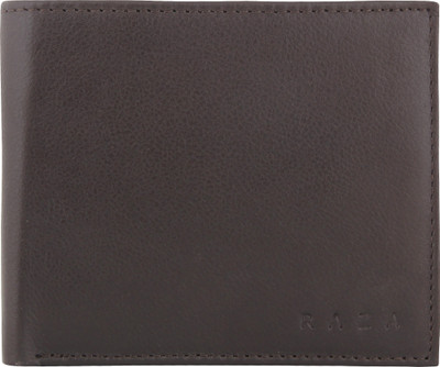 

Raza Men Brown Genuine Leather Wallet(7 Card Slots)
