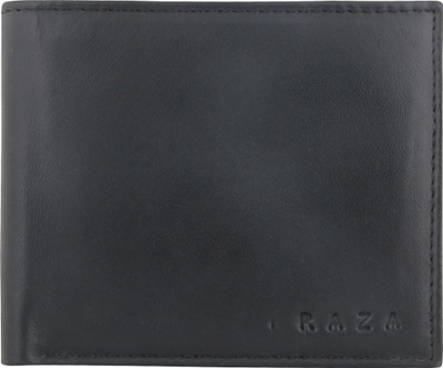 

Raza Men Black Genuine Leather Wallet(6 Card Slots)