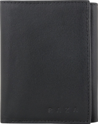 

Raza Men Black Genuine Leather Wallet(7 Card Slots)