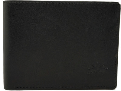 

Wildmount Men Black Genuine Leather Wallet(6 Card Slots)