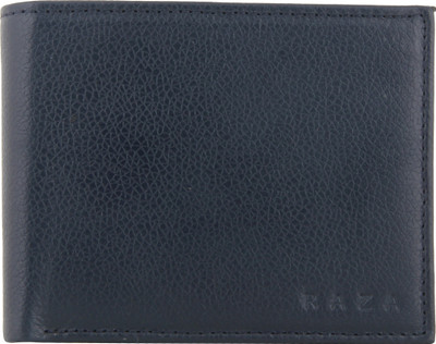 

Raza Men Blue Genuine Leather Wallet(7 Card Slots)