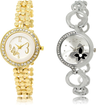 

The Shopoholic New Collection White And Silver Dial Analog Watch For Girls Watches Stylish For Girls Watch - For Women