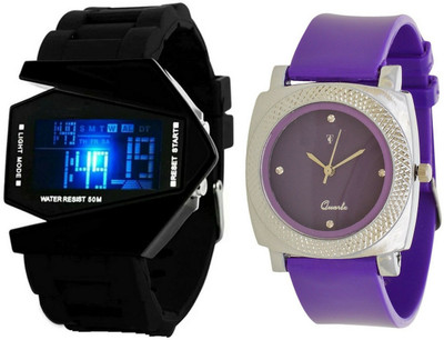 Maxi Retail Branded Combo AJS048 Watch - For Men & Women