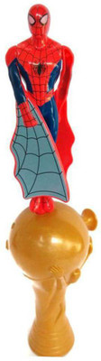 

MOBIFACTORY MARVEL AVENGERS FLYING SPIDER MAN TOY WITH LAUNCHER FOR KIDS(Multicolor)
