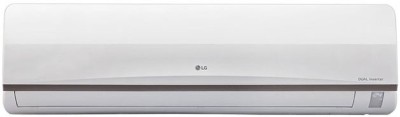 View LG 1.5 Tons 3 Star BEE Rating 2018 Split AC  - White(JS-Q18SUXD2, Copper Condenser)  Price Online