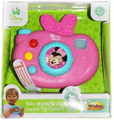 

Disney Baby Mickey & Friends Toy Camera Rattle(Multicolor)