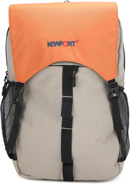 Newport FKNPCAP001BG 28 L Backpack(Beige, Orange)