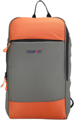 

Newport FKNPVB001LGO 30 L Backpack(Grey, Orange), Light grey