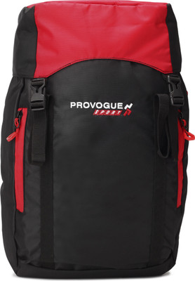 

Provogue Sports TRAVELLER 30 L Backpack(Red, Black)