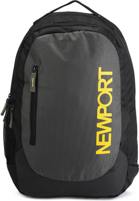 

Newport Eco 1 21 L Backpack(Grey), Black;grey;yellow