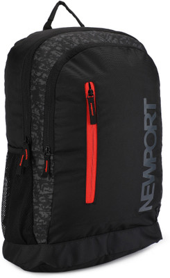 

Newport Caliber 25 L Backpack(Black, Grey), Black;red
