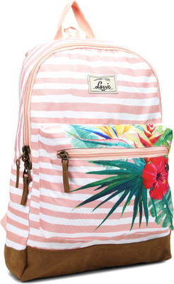 

Lavie BUEI310072N4 25 L Backpack(Multicolor), Lt. pink