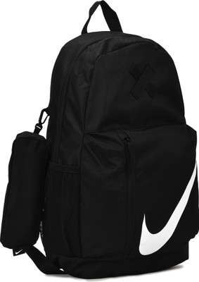 

Nike Y NK ELMNTL B 8.66 L Backpack(Black), Black/black/white