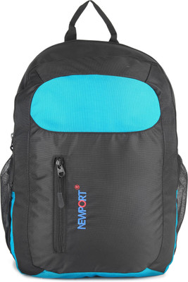 

Newport FKNPBB001BK 30 L Backpack(Black, Blue)