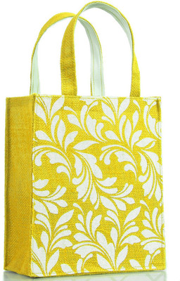

H&B Gift Bag | Tote Bag | Lunch Bag | Shopping Bag | Tiffin Bag - Reusable Waterproof Multipurpose Bag(Yellow, 10 L)