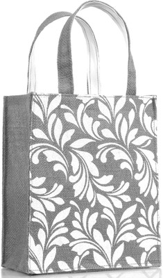 

H&B Gift Bag | Tote Bag | Lunch Bag | Shopping Bag | Tiffin Bag - Reusable (Nursery/Play School) Waterproof Multipurpose Bag(Grey, 5 L)