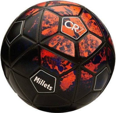 

Millets cr7 red football size- Football - Size: (Pack of 1, Red