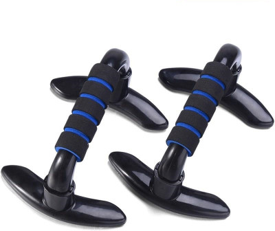 

GOCART Perfect Muscle Push up Bars Specially Designed Cushioning Foam Handle Push-up Bar(Black), Black;blue