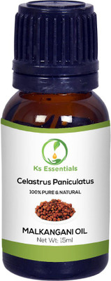 

Ks Essentials 100% Pure Malkangani Oil (Celastrus Paniculatus) Natural Cold Pressed (15ml)(15 ml)