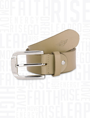 

Metronaut Men Tan Genuine Leather Belt