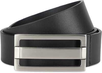 

Provogue Men Black Genuine Leather Belt