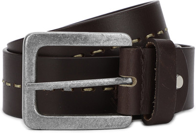 

Spykar Men Brown Genuine Leather Belt