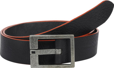 

Lee Men Black Genuine Leather Belt