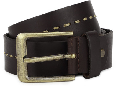 

Spykar Men Brown Genuine Leather Belt