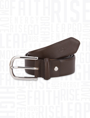 

Metronaut Men Casual Brown Genuine Leather Belt