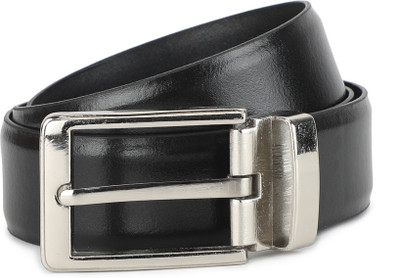 

Provogue Men Black Genuine Leather Belt
