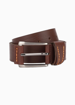 

Spykar Men Brown Genuine Leather Belt