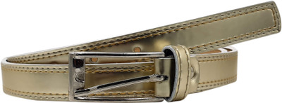 

baluchi Women Casual, Party, Evening, Formal Gold Artificial Leather Belt, Golden