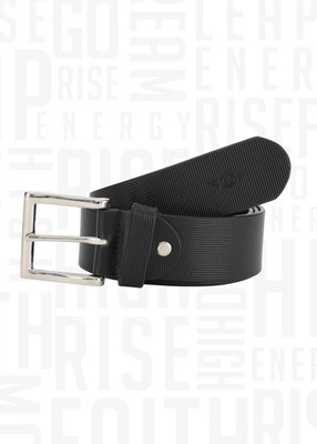 

Metronaut Men Black Genuine Leather Belt