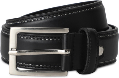 

Provogue Men Black Genuine Leather Belt