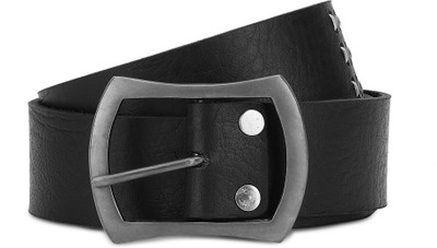 

Spykar Men Casual Black Genuine Leather Belt