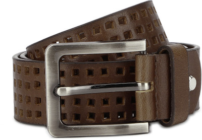 

Spykar Men Brown Genuine Leather Belt