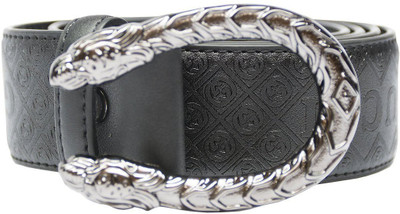 

NIRYAT INTERNATIONAL Men Black Genuine Leather Belt, Brown